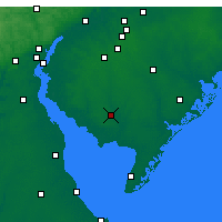Nearby Forecast Locations - Millville - Mapa
