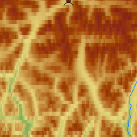 Nearby Forecast Locations - Anaktuvuk Pass - Mapa