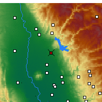 Nearby Forecast Locations - Oroville - Mapa