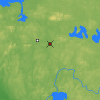 Nearby Forecast Locations - Rouyn (Letiště) - Mapa