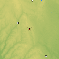 Nearby Forecast Locations - Storm Lake Municipal (Letiště) - Mapa