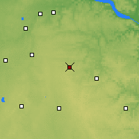 Nearby Forecast Locations - Dodge Center - Mapa