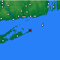 Nearby Forecast Locations - Montauk - Mapa
