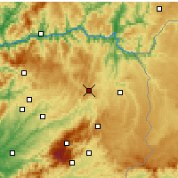 Nearby Forecast Locations - Trancoso - Mapa