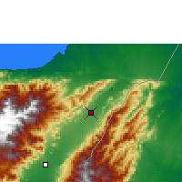 Nearby Forecast Locations - Fonseca - Mapa