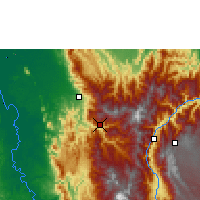 Nearby Forecast Locations - Dabeiba - Mapa