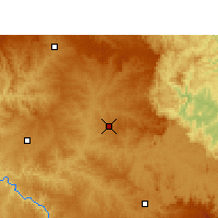 Nearby Forecast Locations - Curitibanos - Mapa