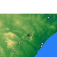 Nearby Forecast Locations - Itabaiana - Mapa