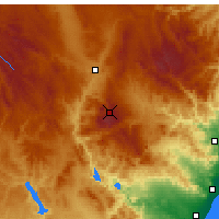Nearby Forecast Locations - Sierra de Javalambre - Mapa
