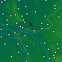Nearby Forecast Locations - Doetinchem - Mapa