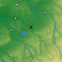 Nearby Forecast Locations - Brienne-le-Château - Mapa