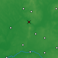 Nearby Forecast Locations - Lomže - Mapa
