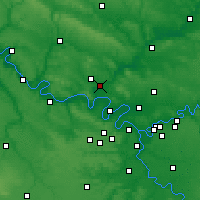 Nearby Forecast Locations - Pontoise - Mapa