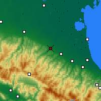 Nearby Forecast Locations - Imola - Mapa