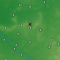 Nearby Forecast Locations - Rybin - Mapa