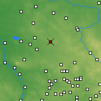 Nearby Forecast Locations - Lubliniec - Mapa