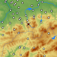 Nearby Forecast Locations - Visla - Mapa