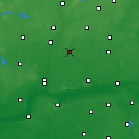 Nearby Forecast Locations - Złotów - Mapa
