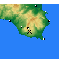 Nearby Forecast Locations - Modica - Mapa
