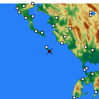 Nearby Forecast Locations - Gaios - Mapa
