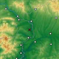 Nearby Forecast Locations - Orestiada - Mapa