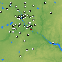 Nearby Forecast Locations - Inver Grove Heights - Mapa