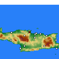 Nearby Forecast Locations - Malevizi - Mapa