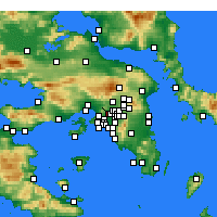 Nearby Forecast Locations - Ilion - Mapa