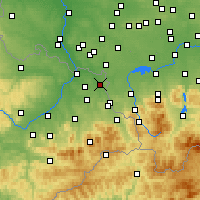 Nearby Forecast Locations - Karviná - Mapa