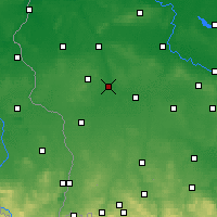 Nearby Forecast Locations - Zaháň - Mapa