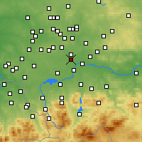 Nearby Forecast Locations - Beruň - Mapa