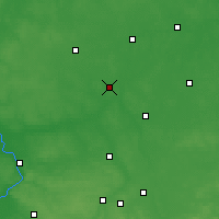 Nearby Forecast Locations - Radzyń Podlaski - Mapa