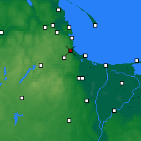 Nearby Forecast Locations - Sopoty - Mapa