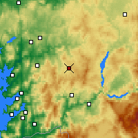 Nearby Forecast Locations - Lalín - Mapa
