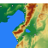 Nearby Forecast Locations - Belen - Mapa
