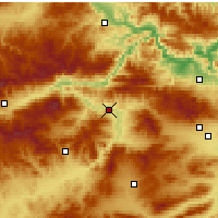 Nearby Forecast Locations - Denia - Mapa