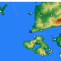 Nearby Forecast Locations - Babakale - Mapa