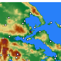 Nearby Forecast Locations - Achillio - Mapa