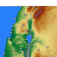 Nearby Forecast Locations - Roš Pina - Mapa