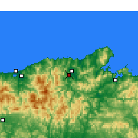 Nearby Forecast Locations - Toyooka - Mapa