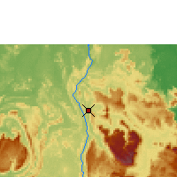 Nearby Forecast Locations - Canaima (Letiště) - Mapa