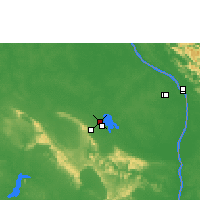 Nearby Forecast Locations - Sakon Nakhon - Mapa