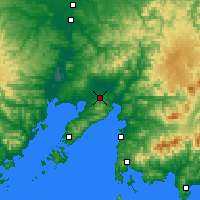 Nearby Forecast Locations - Arťom - Mapa