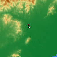 Nearby Forecast Locations - Birobidžan - Mapa