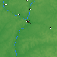 Nearby Forecast Locations - Brjansk - Mapa