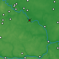 Nearby Forecast Locations - Bronnicy - Mapa