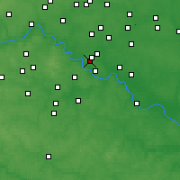 Nearby Forecast Locations - Dzeržinskij - Mapa