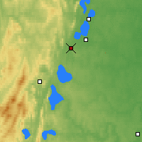 Nearby Forecast Locations - Kyštym - Mapa