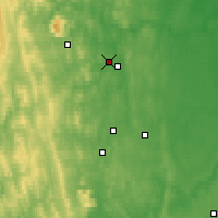 Nearby Forecast Locations - Lesnoj - Mapa