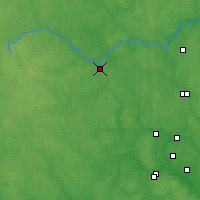 Nearby Forecast Locations - Možajsk - Mapa